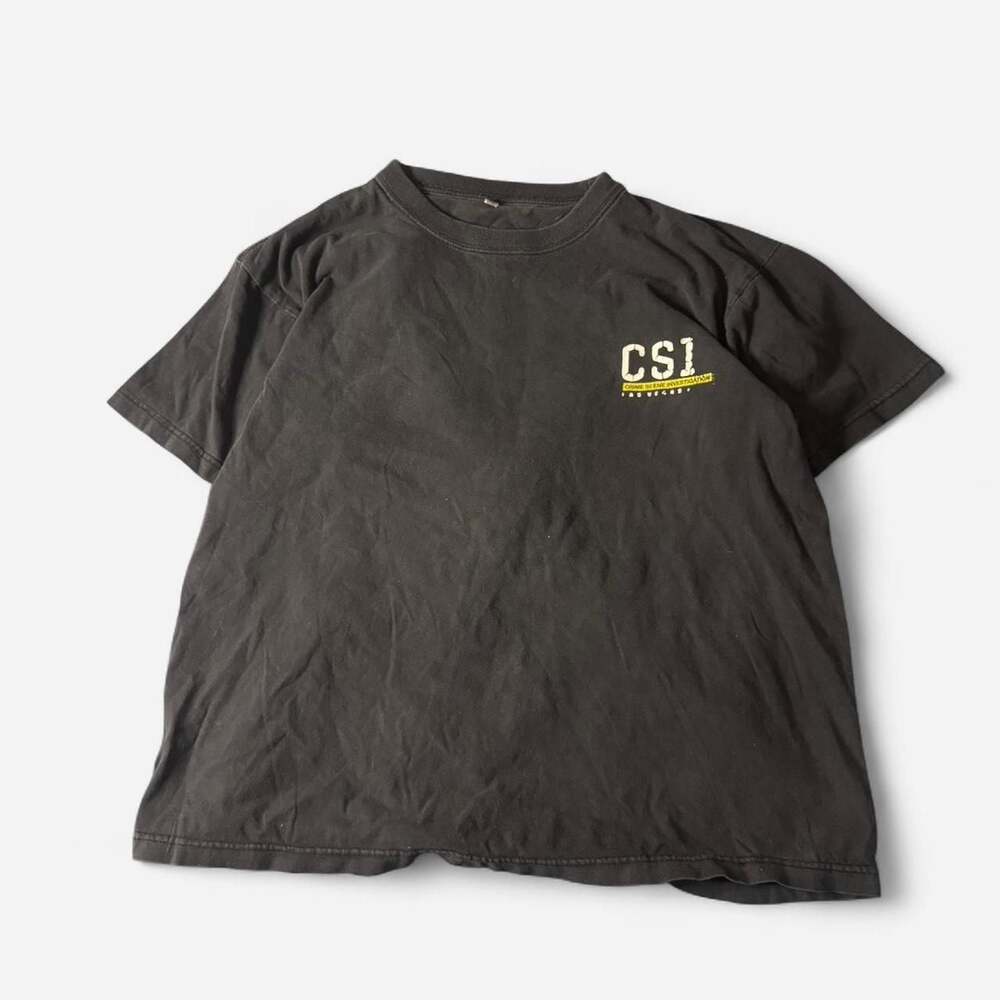 Vintage CSI Las Vegas Crime Scene Investigation Promo T-Shirt